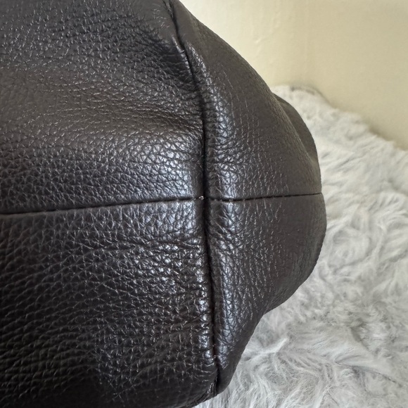 FURLA Brown Leather Shoulder Bag - Picture 9 of 16